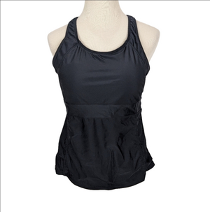 Adoreshe Medium Black Tankini Top